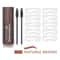 Eyebrow Stamp Stencil Kit 3