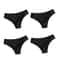 Seamless Ice Silk Low Waist Thong Panties Set Of 4 7