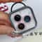 Glitter Diamond Camera Lens Protector Ring For IPhone 16 15 14 13 Pro Max 0