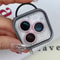Glitter Diamond Camera Lens Protector Ring For IPhone 16 15 14 13 Pro Max 0