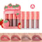 Mini Velvet Matte Lip Gloss Set LongLasting Fruit Scented Lip Tint 7