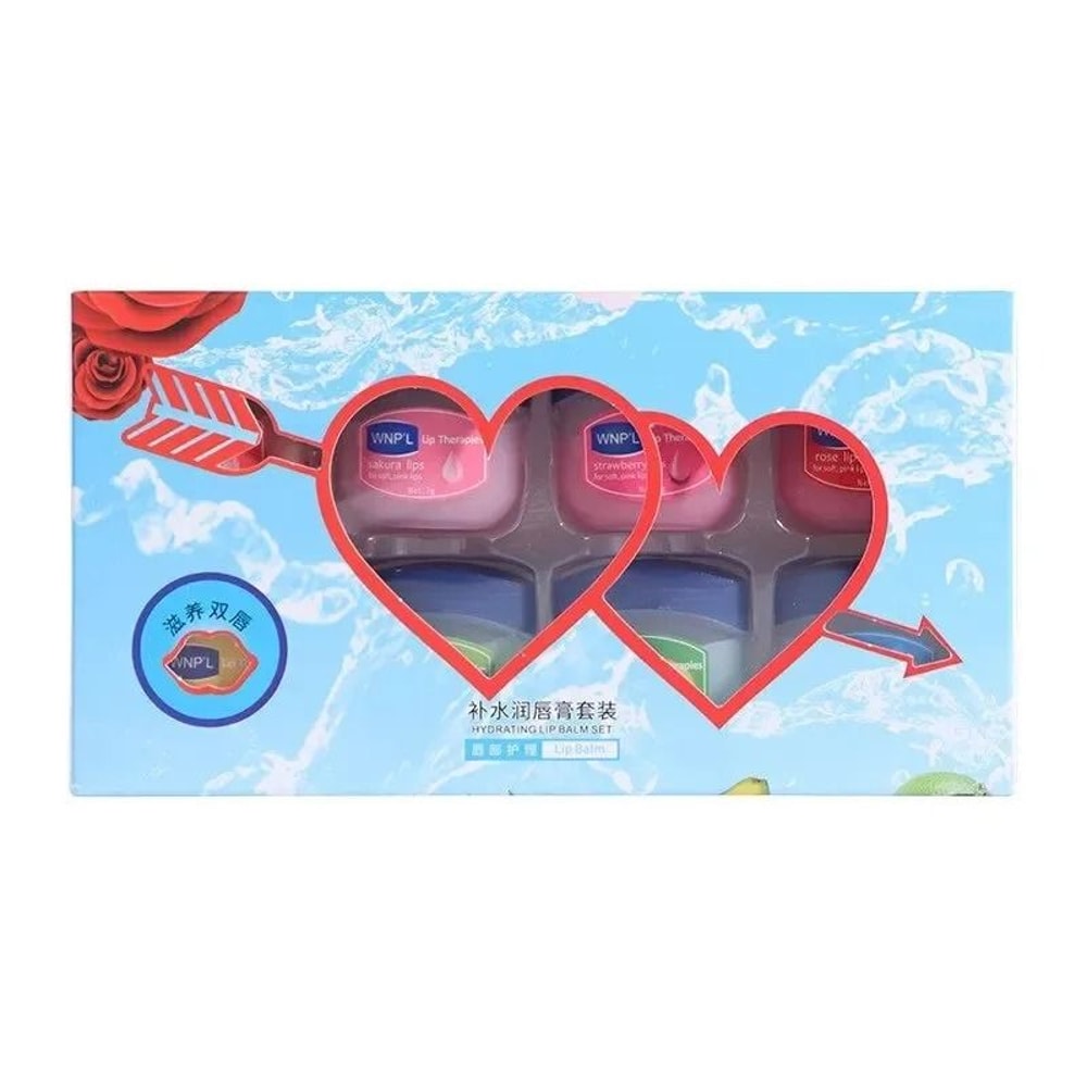 Moisturizing Jelly Lip Balm Set Natural PlantBased Care 5