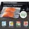Premium Universal Food Vacuum Sealer Rolls HeavyDuty Food Storage Sous Vide 1