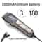 Kemei KM1550 Professional Hair Clipper HighPrecision Cordless Grooming 2