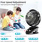 Portable MultiSurface USB Clip Fan Versatile Personal Cooling 2