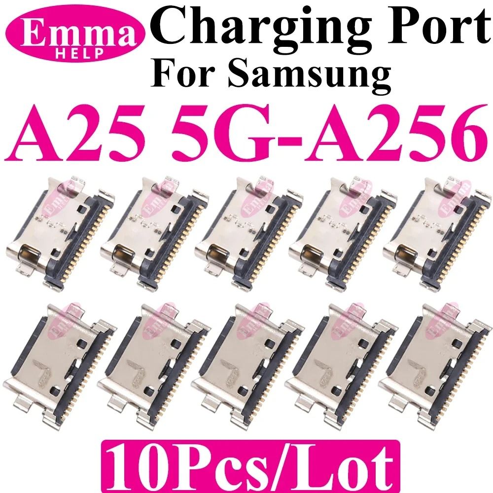 10Piece Original USB Charging Port Connector Set For Samsung Galaxy A Series 9