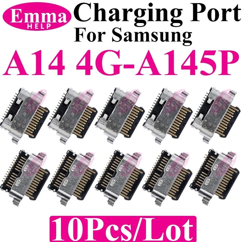 10Piece Original USB Charging Port Connector Set For Samsung Galaxy A Series 12