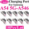 10Piece Original USB Charging Port Connector Set For Samsung Galaxy A Series 15