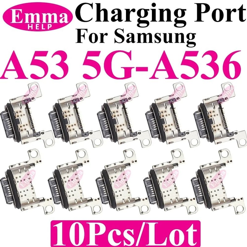 10Piece Original USB Charging Port Connector Set For Samsung Galaxy A Series 17