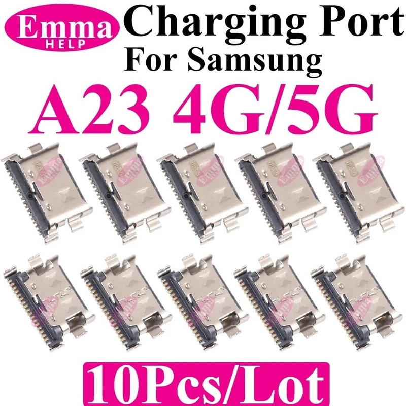 10Piece Original USB Charging Port Connector Set For Samsung Galaxy A Series 18