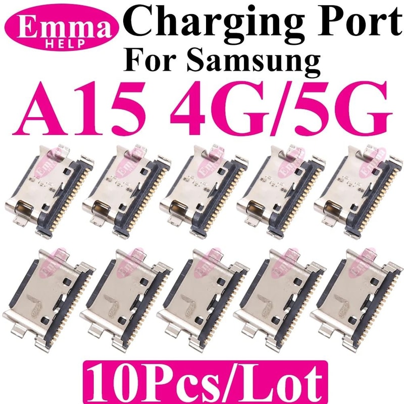 10Piece Original USB Charging Port Connector Set For Samsung Galaxy A Series 4