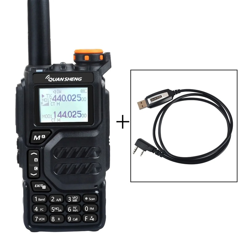 Quansheng UVK5 MultiBand Walkie Talkie Professional 5W TwoWay Radio 7