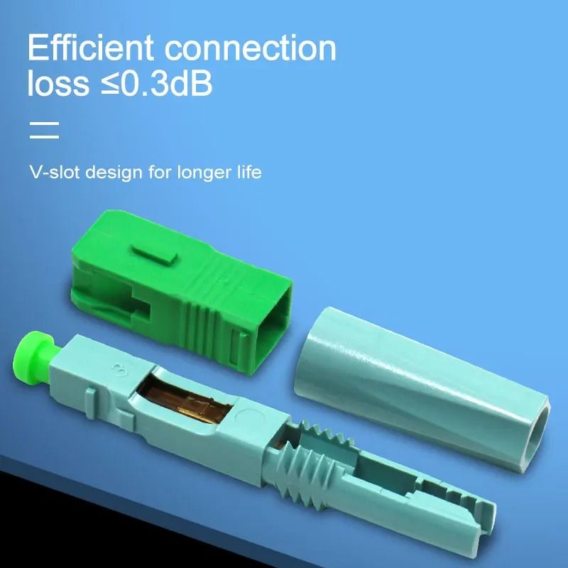 ONTi Professional FTTH Fiber Optic Fast Connector SC APCUPC SingleMode 1