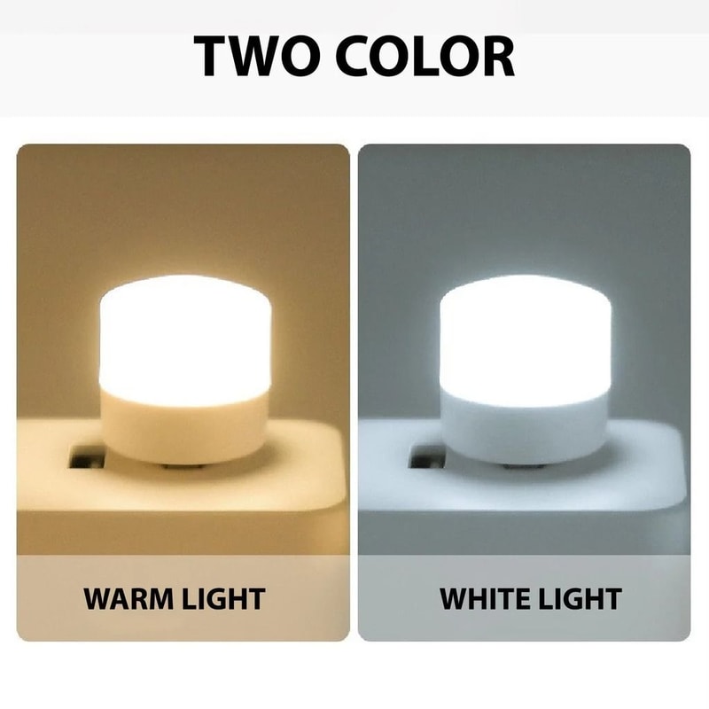 Portable Eye Protection Mini USB LED Night Light Reading And Charging Lamp 1