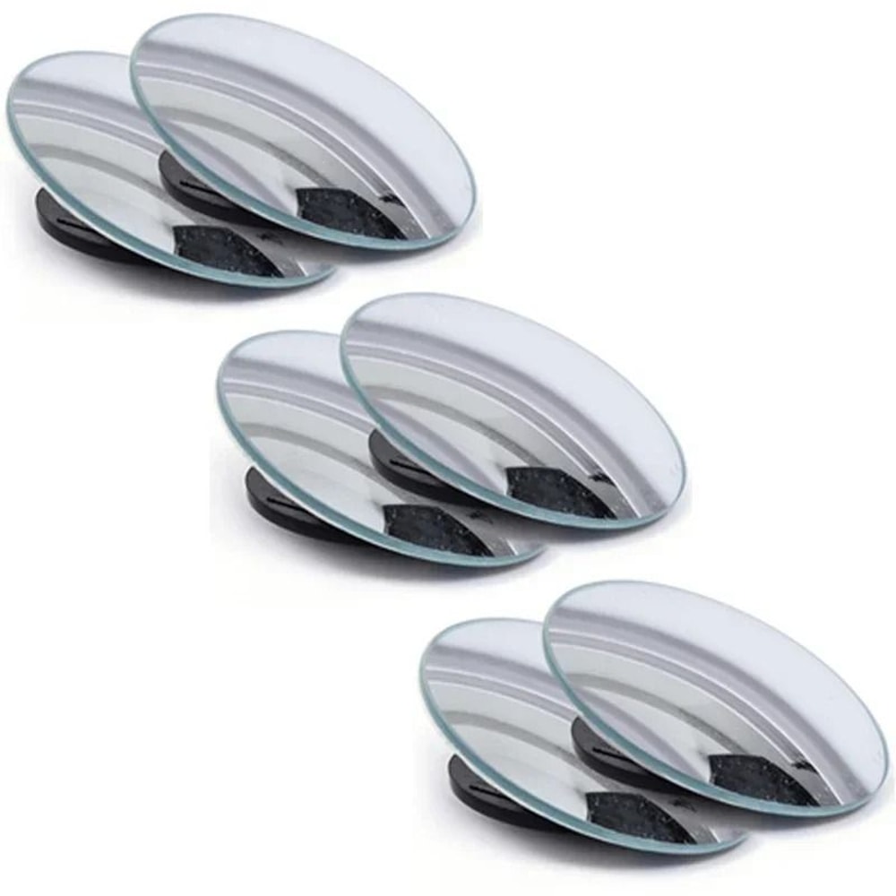 360 Adjustable Car Blind Spot Convex Mirrors Auxiliary Safety Parking Set 9