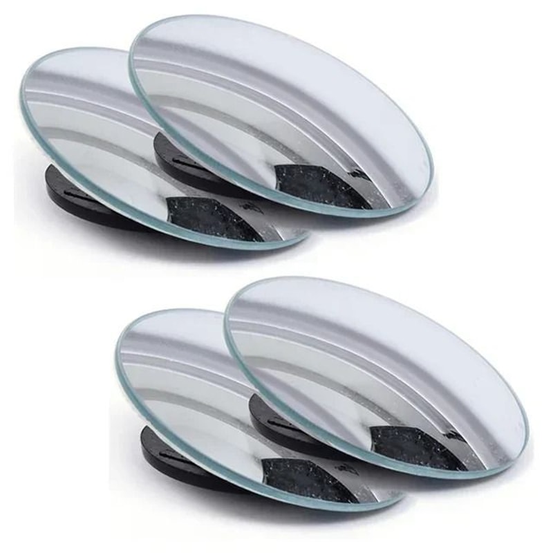 360 Adjustable Car Blind Spot Convex Mirrors Auxiliary Safety Parking Set 8