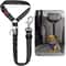 New Solid Twoinone Dog Harness Leash Adjustable Pet Backseat Safety Belt 0