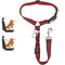 New Solid Twoinone Dog Harness Leash Adjustable Pet Backseat Safety Belt 9