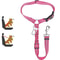 New Solid Twoinone Dog Harness Leash Adjustable Pet Backseat Safety Belt 11