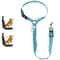New Solid Twoinone Dog Harness Leash Adjustable Pet Backseat Safety Belt 12
