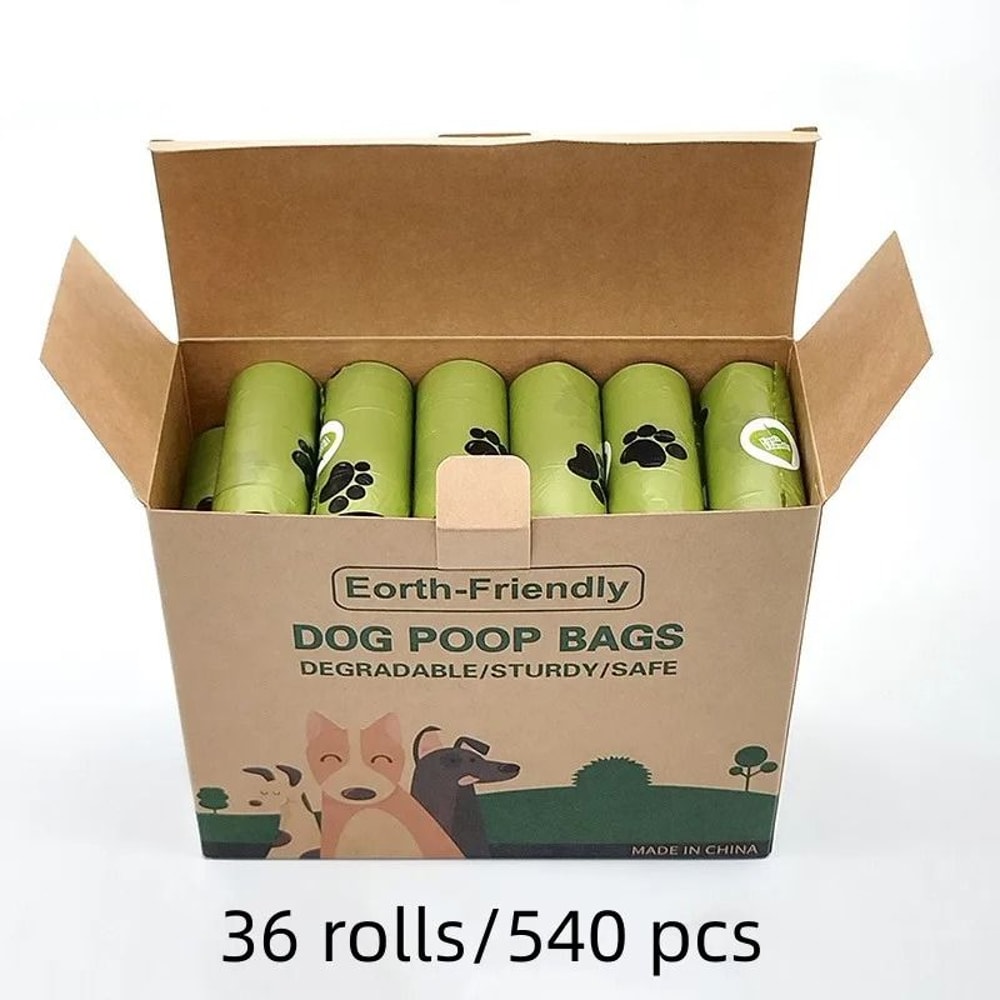New Pet Biodegradable Trash Bag Bulk Scented Degradable Dog Poop Bags 15