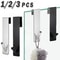 Bathroom Shower Door Back Hook Stainless Steel OverGlass Towel Rack 0