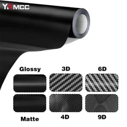 premium gloss carbon fiber vinyl wrap – waterproof 3d/6d car styling film