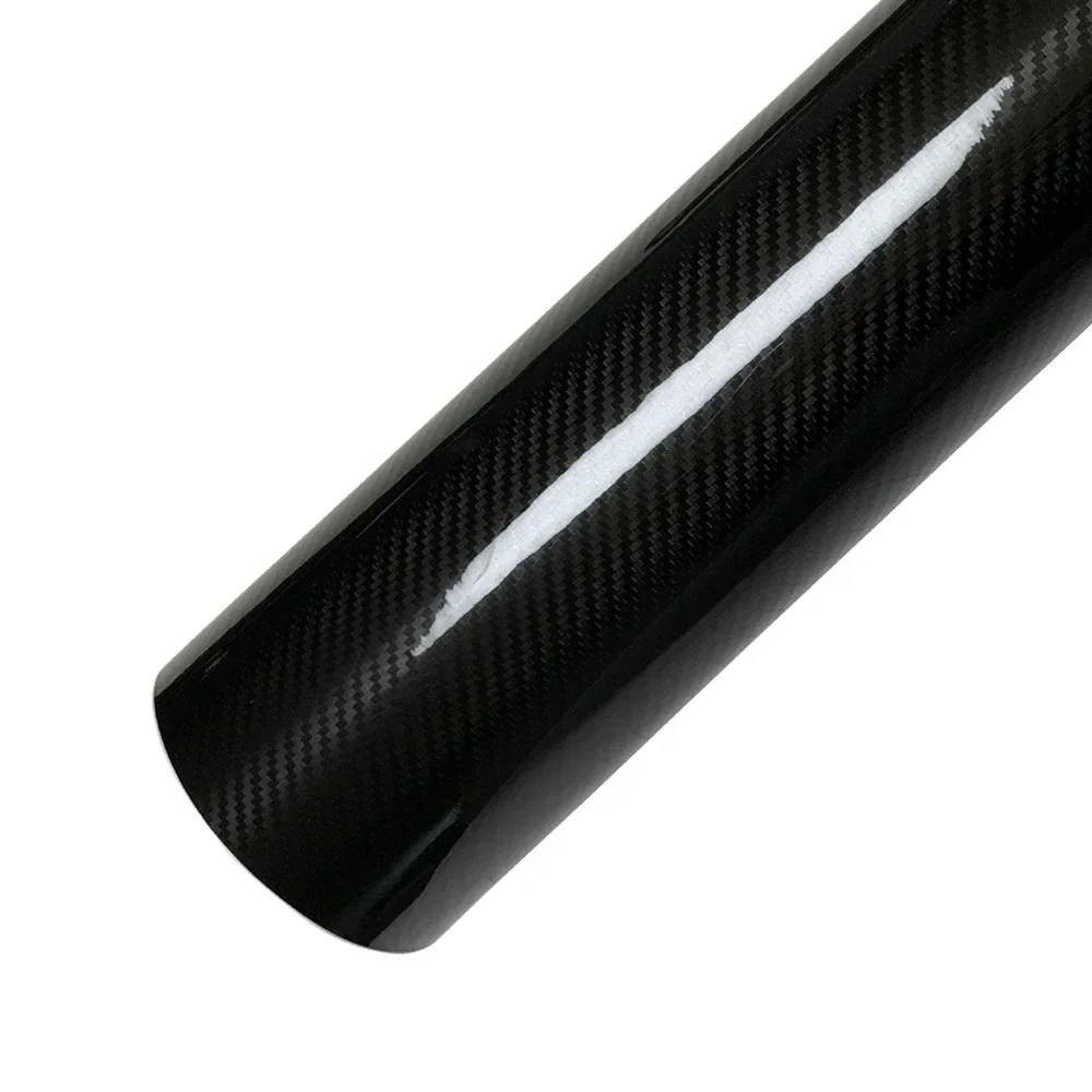 Premium Gloss Carbon Fiber Vinyl Wrap Waterproof 3D6D Car Styling Film 9