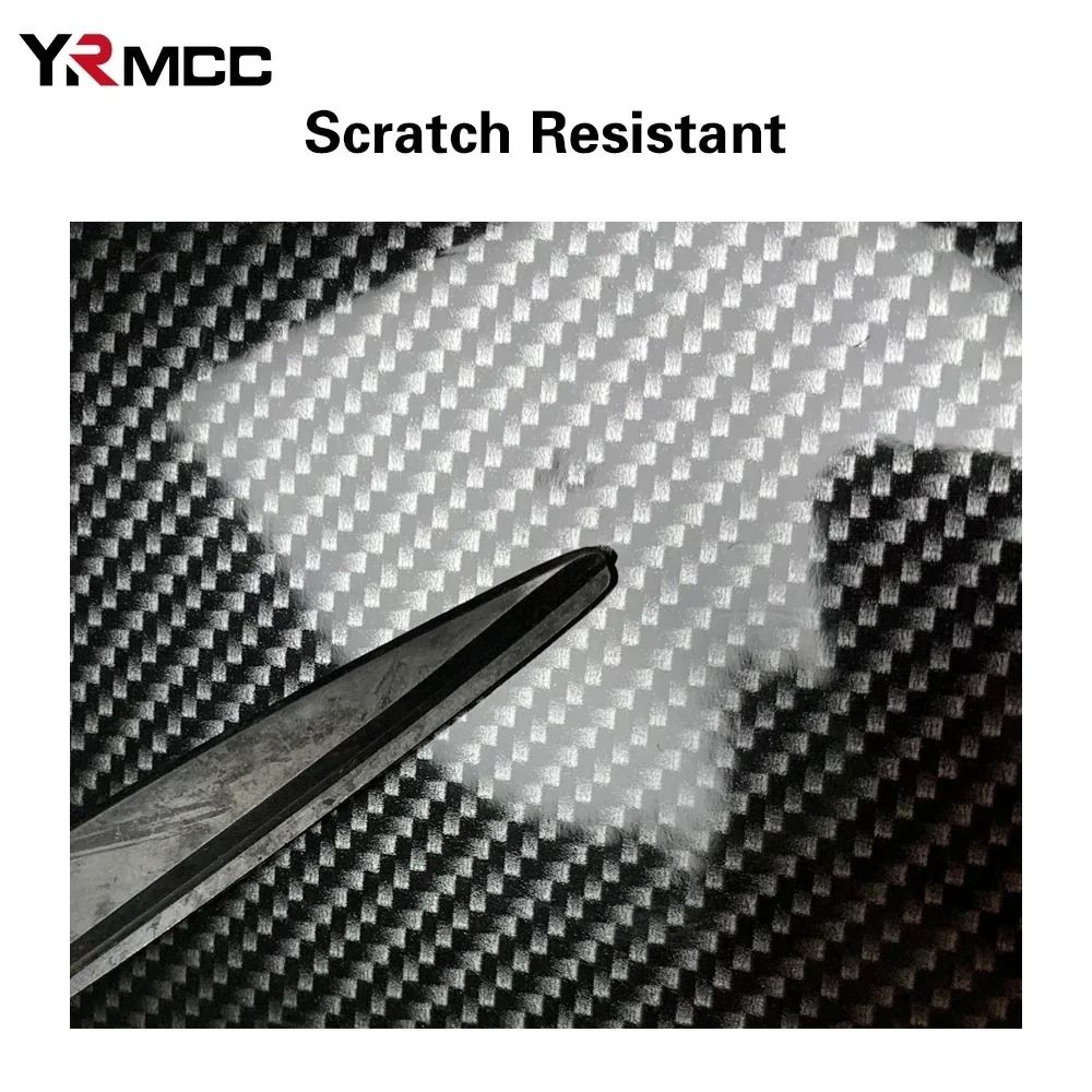 Premium Gloss Carbon Fiber Vinyl Wrap Waterproof 3D6D Car Styling Film 2