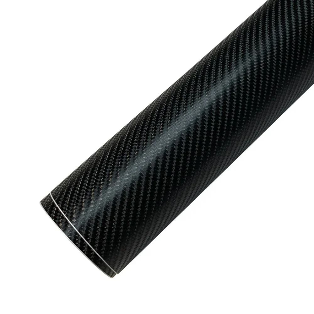 Premium Gloss Carbon Fiber Vinyl Wrap Waterproof 3D6D Car Styling Film 8