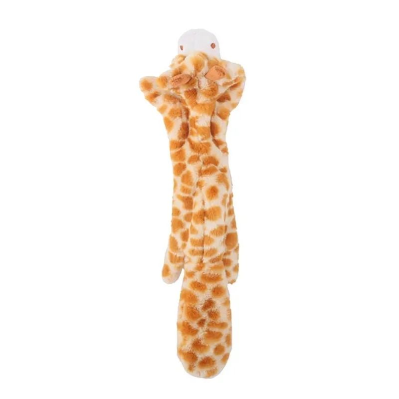 Simulated Animal NoStuffing Dog Toy Durable Plush Squeaky Pet Chew 22