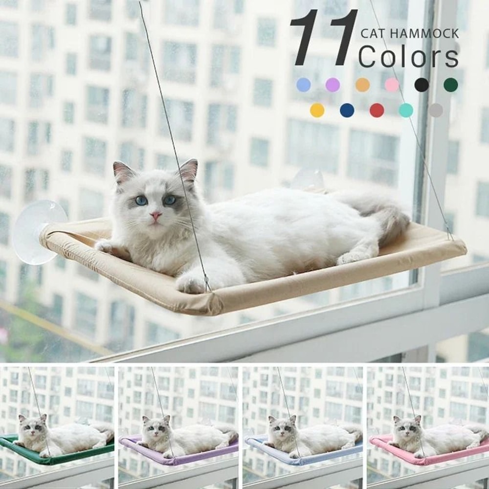 20KG HeavyDuty Window Cat Hammock Breathable Oxford Cloth Sunny Seat 0