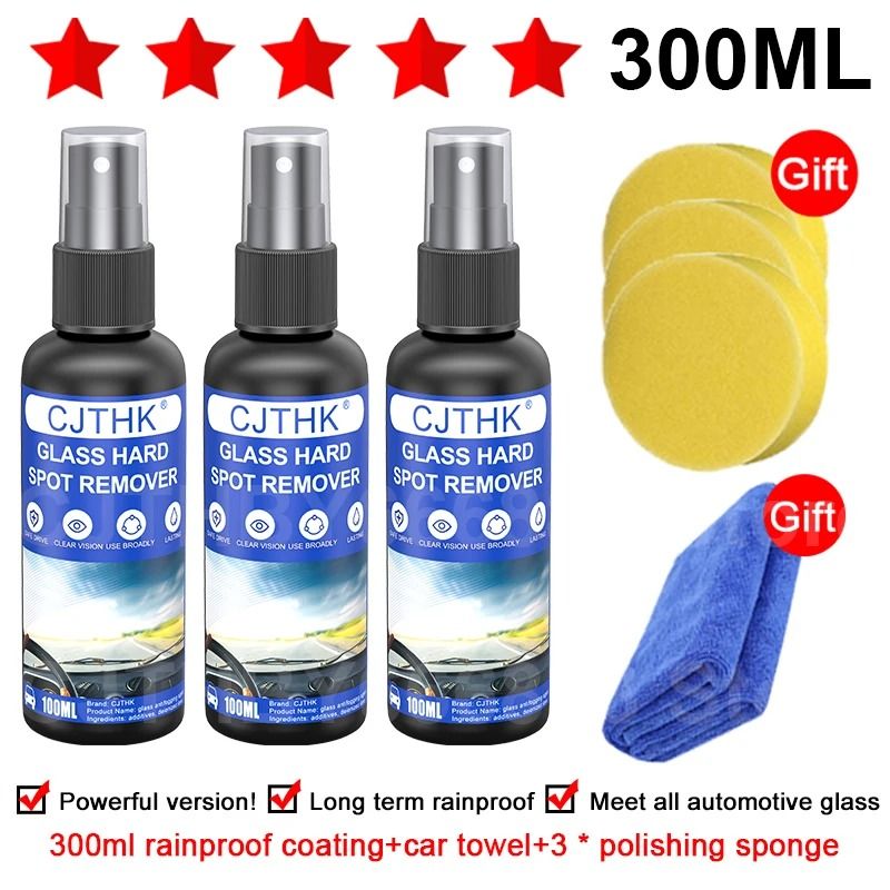 Water Repellent AntiRain Coating Professional Hydrophobic Car Glass Treatment 10