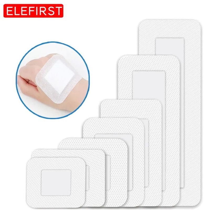 10pcs Sterile Waterproof Breathable Dressings HighAbsorption Adhesive Plasters 0