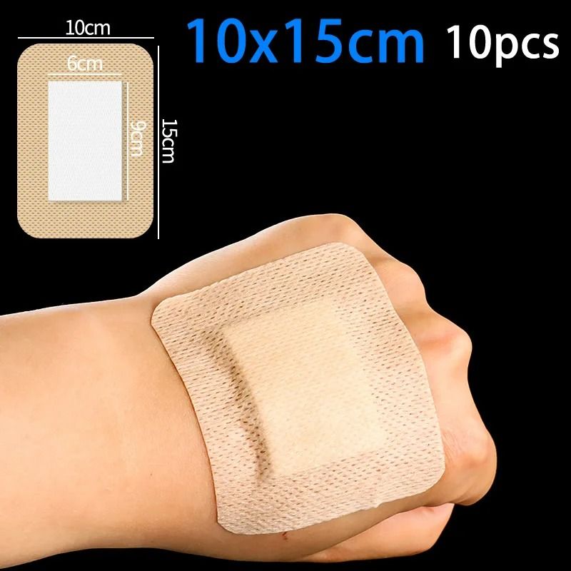 10pcs Sterile Waterproof Breathable Dressings HighAbsorption Adhesive Plasters 17