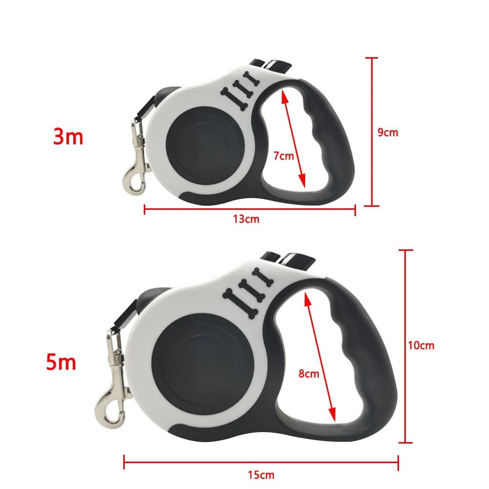 3m5m Automatic Retractable Dog Leash Professional TangleFree Traction Rope 5
