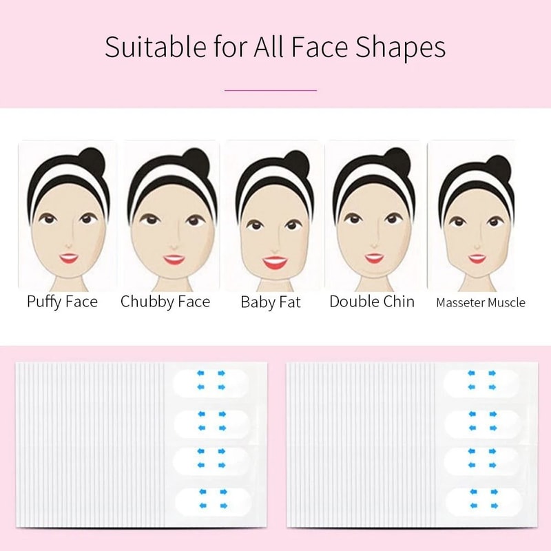 VLift Invisible Face Stickers Instant Face Lifting And Tightening Tape 3