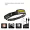 COB LED Induction Headlamp USB Rechargeable Sensor Flashlight 4