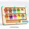 Montessori Magnetic Color Number Sorting Maze Wooden Sensory Activity Board 8