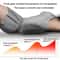 Electric Heated Waist Lumbar Massager Advanced Vibration Heat Relief Pillow 3