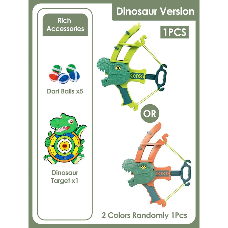 Montessori Slingshot Sticky Ball Dartboard 3in1 Educational Outdoor Sport Game 8