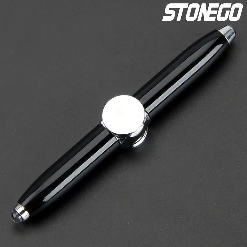 STONEGO 2in1 StressRelief Spinner Pen Gyroscope Writing Fidget Tool 9