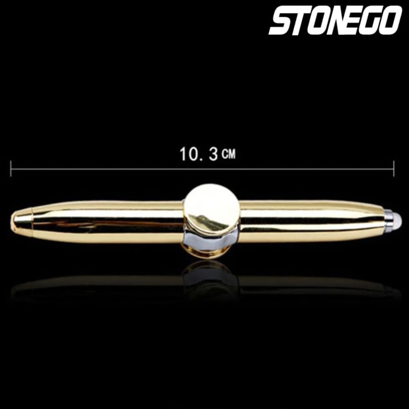 STONEGO 2in1 StressRelief Spinner Pen Gyroscope Writing Fidget Tool 4