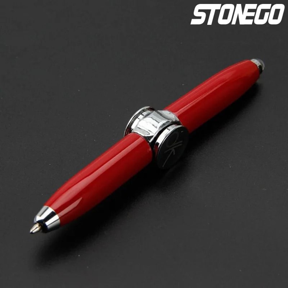STONEGO 2in1 StressRelief Spinner Pen Gyroscope Writing Fidget Tool 7