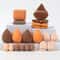 20Piece Pink Makeup Sponge Puff Set Professional Blending Setting Kit 10