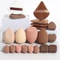 20Piece Pink Makeup Sponge Puff Set Professional Blending Setting Kit 5