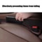 2Pcs Universal Car Seat Gap Filler PU LeakProof Stopper Organizer 3