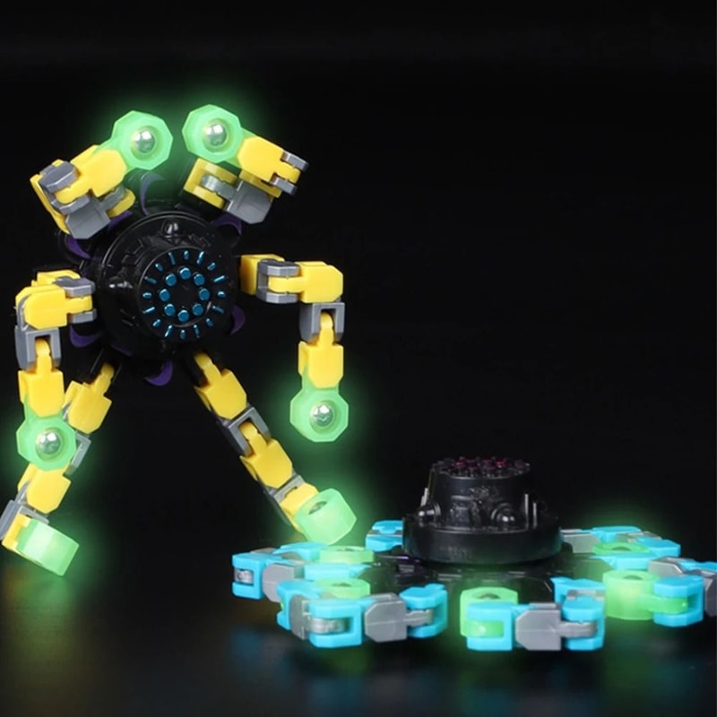 Deformed Fidget Spinner Chain Transformable Antistress Sensory Toy 3