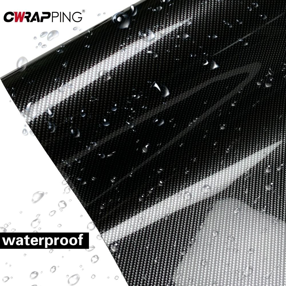 9D HighGloss Carbon Fiber Vinyl Film Premium Automotive Wrap 4
