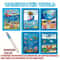 Magical Water Drawing Book Reusable Montessori Sensory Coloring Kit 6